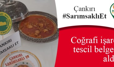 Sarımsaklı Et Coğrafi İşaret Aldı