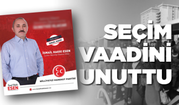 Başkan seçim vaadini unuttu