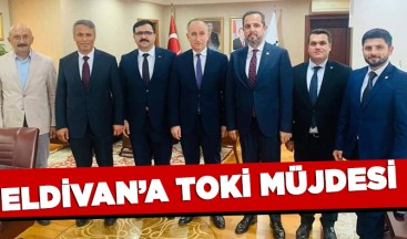 TOKİ, ELDİVAN’A KONUT, ÇERKEŞ’E MEYDAN YAPACAK