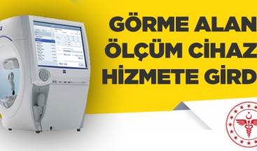 Görme Alanı Ölçüm Cihazı Hizmete Girdi