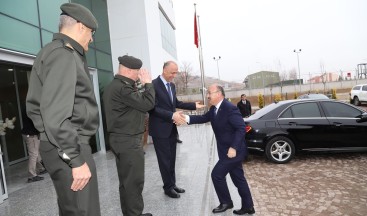 4. Kolordu Komutanı Kurumahmut ve Kastamonu Valisi Karadeniz’den Valimiz Aktaş’a Ziyaret