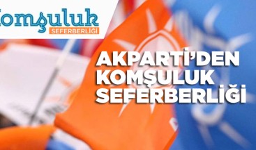 Ak Parti Gençliğinden Komşuluk Seferberliği