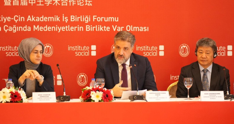 Vekil Önen, Türkiye-Çin İşbirliği Forumu’nda