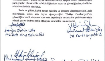 Tokat milletvekillerinden ‘ortak bildiri’ açıklamaları