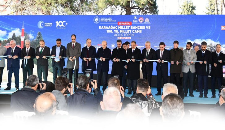 BAKAN ÖZHASEKİ ISPARTA’DA AÇILIŞLARA KATILDI