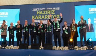 AK Parti Giresun Belediye Başkan Adaylarını Tanıttı