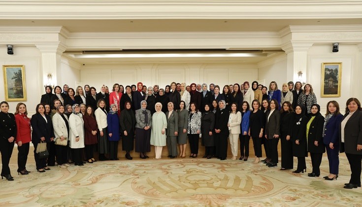 Emine Erdoğan, vali eşleriyle iftarda bir araya geldi