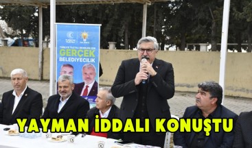 Hüseyin YAYMAN iddialı konuştu