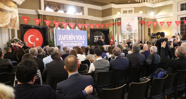 Zaferin Yolu-Ruhundaki Ateş belgesel filmi gösterimi gerçekleştirildi