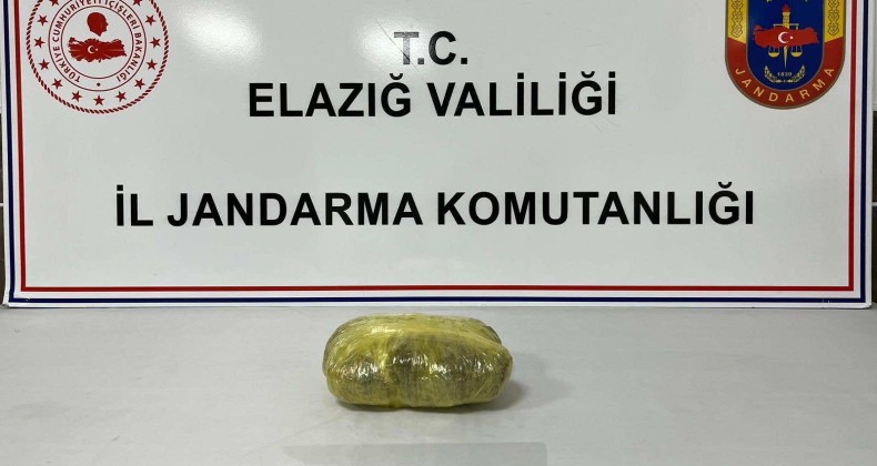 Elazığ’da 610 gram uyuşturucu ele geçirildi