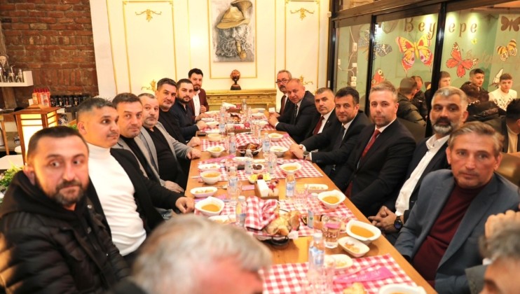 Samsunspor taraftarı iftarda buluştu