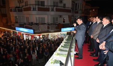 Tütüncü’nün Alanya seçim ofisi ziyareti mitinge dönüştü