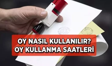 Yerel seçimler için 32 ilde oy verme başladı