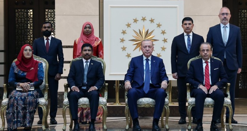 Cumhurbaşkanı Erdoğan, Danimarka ve Maldivler Büyükelçisi’ni kabul etti