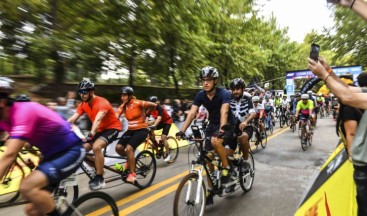 Ankara’da Gran Fondo Başkent yarışına bin 200 sporcu katıldı