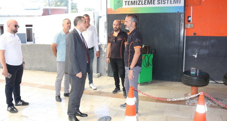 Vali Öksüz’den Oto Tamirciler Sitesi ve OSB’ye ziyaret