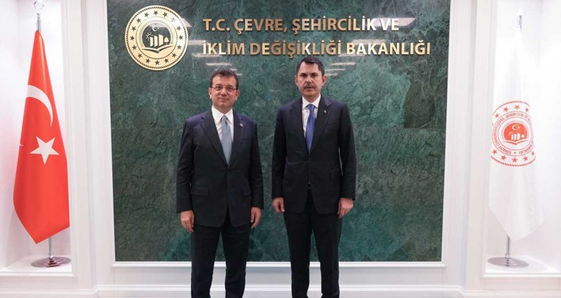 Bakan Murat Kurum, Ekrem İmamoğlu’nu kabul etti: ‘Bakanlığın görev alanı’ vurgusu 