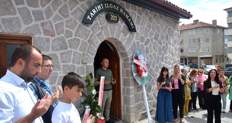 Tarihi Ilgaz Hamamı Yeniden Hizmete Açıldı