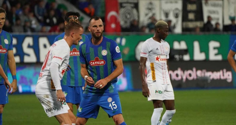 Çaykur Rizespor, Süper Lig’de 5 maç sonra galip geldi