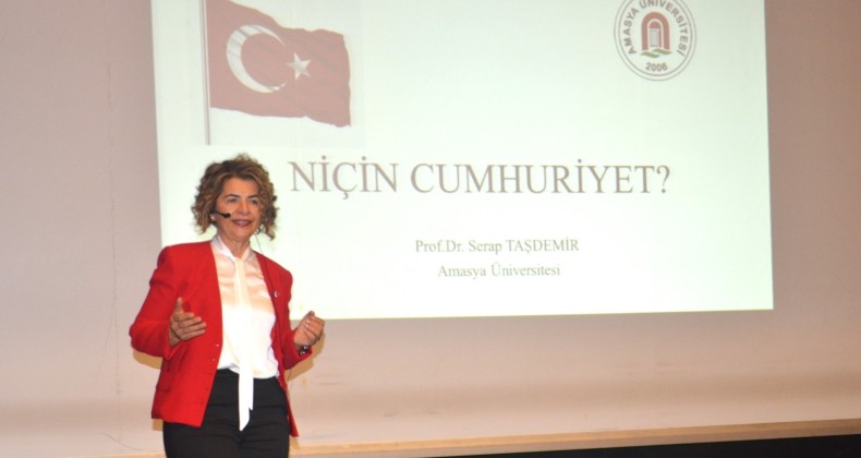 Amasya’da “Niçin Cumhuriyet” konulu konferans düzenlendi