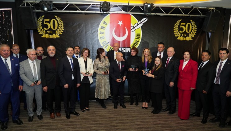 Anadolu Basın Birliği 50. yılını coşkuyla kutladı