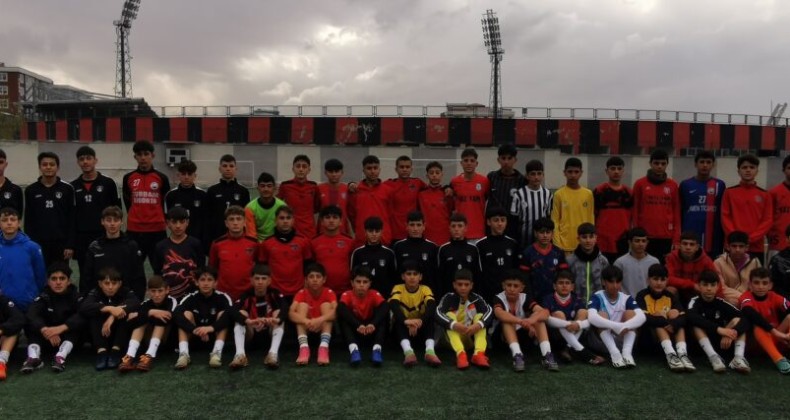 TFF U14 Milli Takım seçmeleri Van’da yapıldı