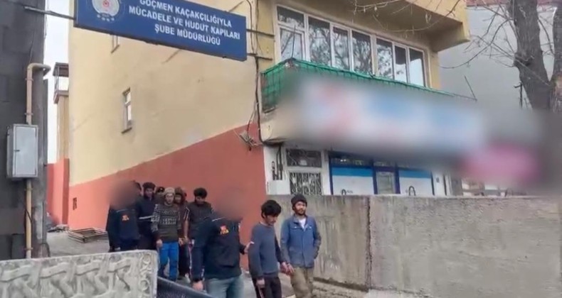 Kars’ta Afganistan uyruklu düzensiz göçmenler yakalandı