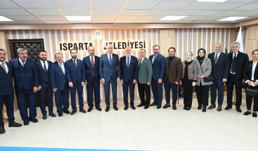 Isparta’nın potansiyelini geliştirmek için el birliğiyle hareket edeceğiz