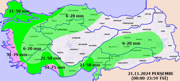 Meteoroloji’den 49 İl İçin Sarı Kod Uyarısı, Fırtına ve Yağış Var