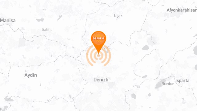 Denizli’de Korkutan Deprem, Son Dakika