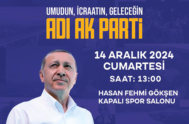 AK Parti Çankırı İl Kongresi 14 Aralık’ta