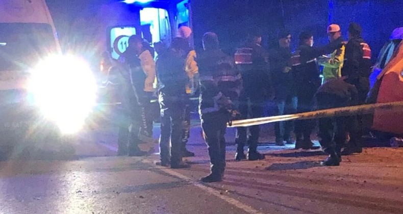 Burdur’da feci kaza: 1 ölü 3 yaralı