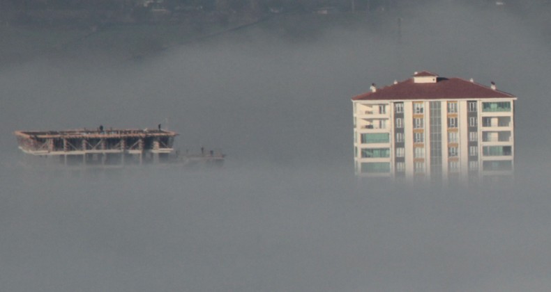 Beypazarı'nda sis manzarası