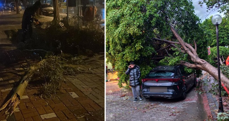 Alanya’da fırtına ve şiddetli yağış etkili oldu – Birlik Haber Ajansı