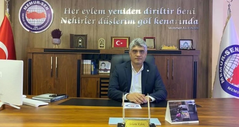 Memur-Sen Isparta'dan, Eğitim Bir Sen Şube Başkanı Selami Kılınç'a yönelik darp girişimine tepki