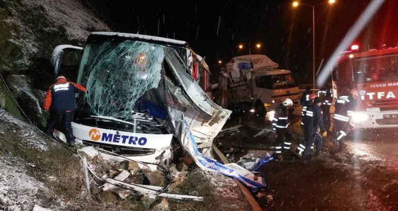 Giresun’a giden otobüs kaza yaptı: Kaptan Şahin Çayan hayatını kaybetti – Birlik Haber Ajansı