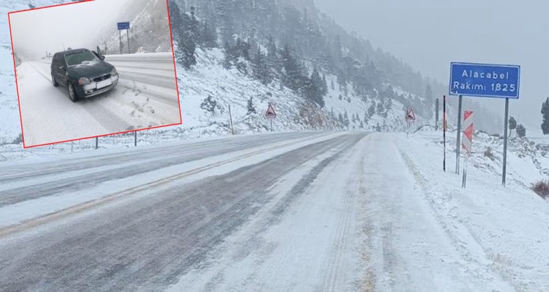 Antalya’da Alacabel yolu kardan temizlendi, yüksek kesimlerde tipi etkili oldu – Birlik Haber Ajansı