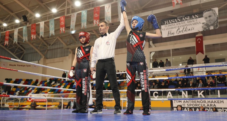 Çankırı’da Hasan Aslan Türkiye Savate Şampiyonası Ödül Töreni ile Sona Erdi