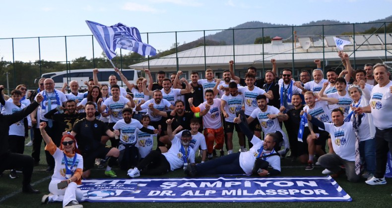 Dr. Alp Milasspor, şampiyonluk kupasını kaldırdı! – Birlik Haber Ajansı