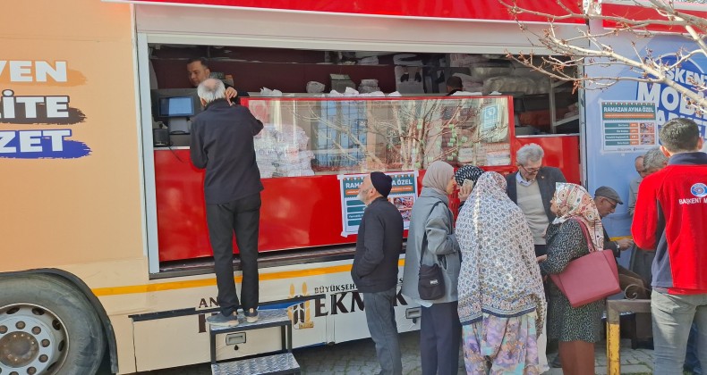 Ankara Büyükşehir Belediyesi Başkent Mobil Market Beypazarı’nda – Birlik Haber Ajansı