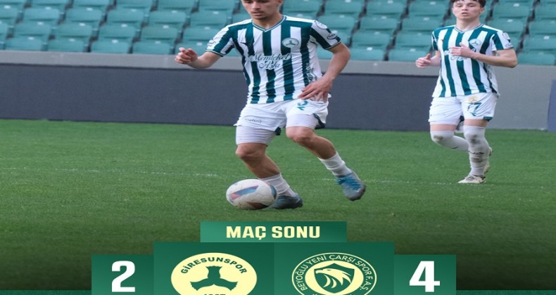 Giresunspor'da çöküş sürüyor!