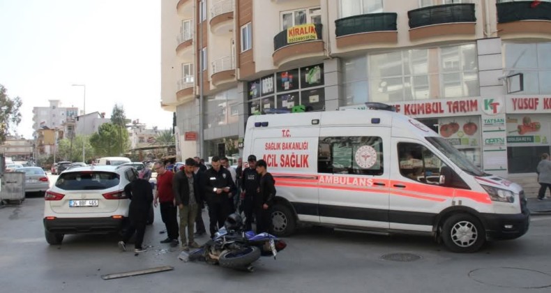 Serik’te motosiklet sürücüsü kazayı hafif sıyrıklarla atlattı – Birlik Haber Ajansı