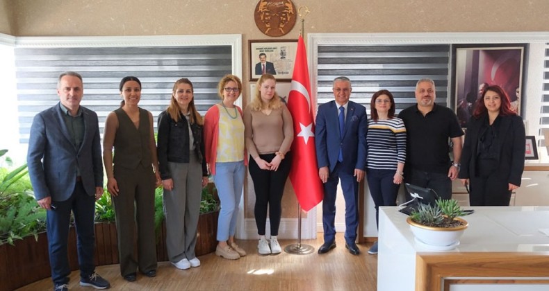 Erasmus öğretmenlerinden Başkan Topaloğlu’na ziyaret – Birlik Haber Ajansı