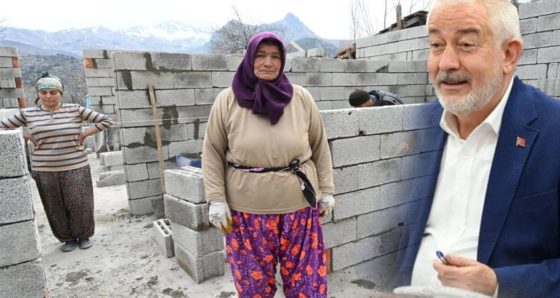 Isparta’da Fatma Teyze’nin yıkılan evi yeniden inşa ediliyor – Birlik Haber Ajansı